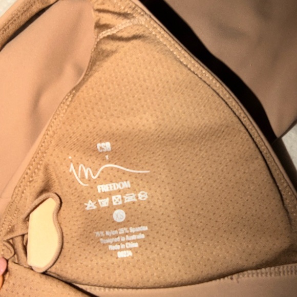 Tan CSB Sports Bra - Picture 4 of 6